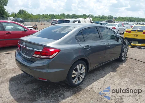 2013 Honda Civic Lx из США, поврежденный, VIN 2HGFB2F52DH544795